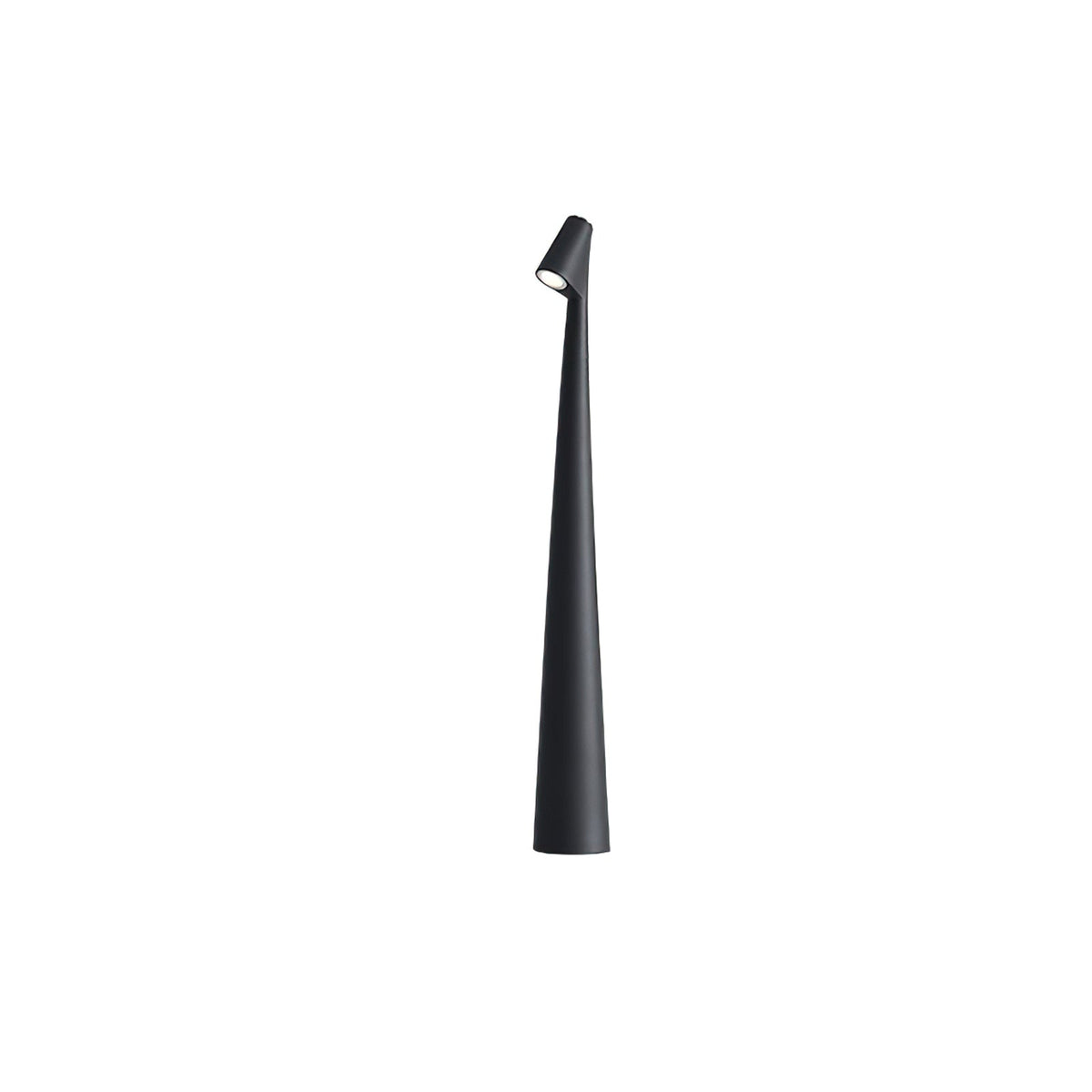Candeeiro de mesa Nirerora minimalista em acrílico