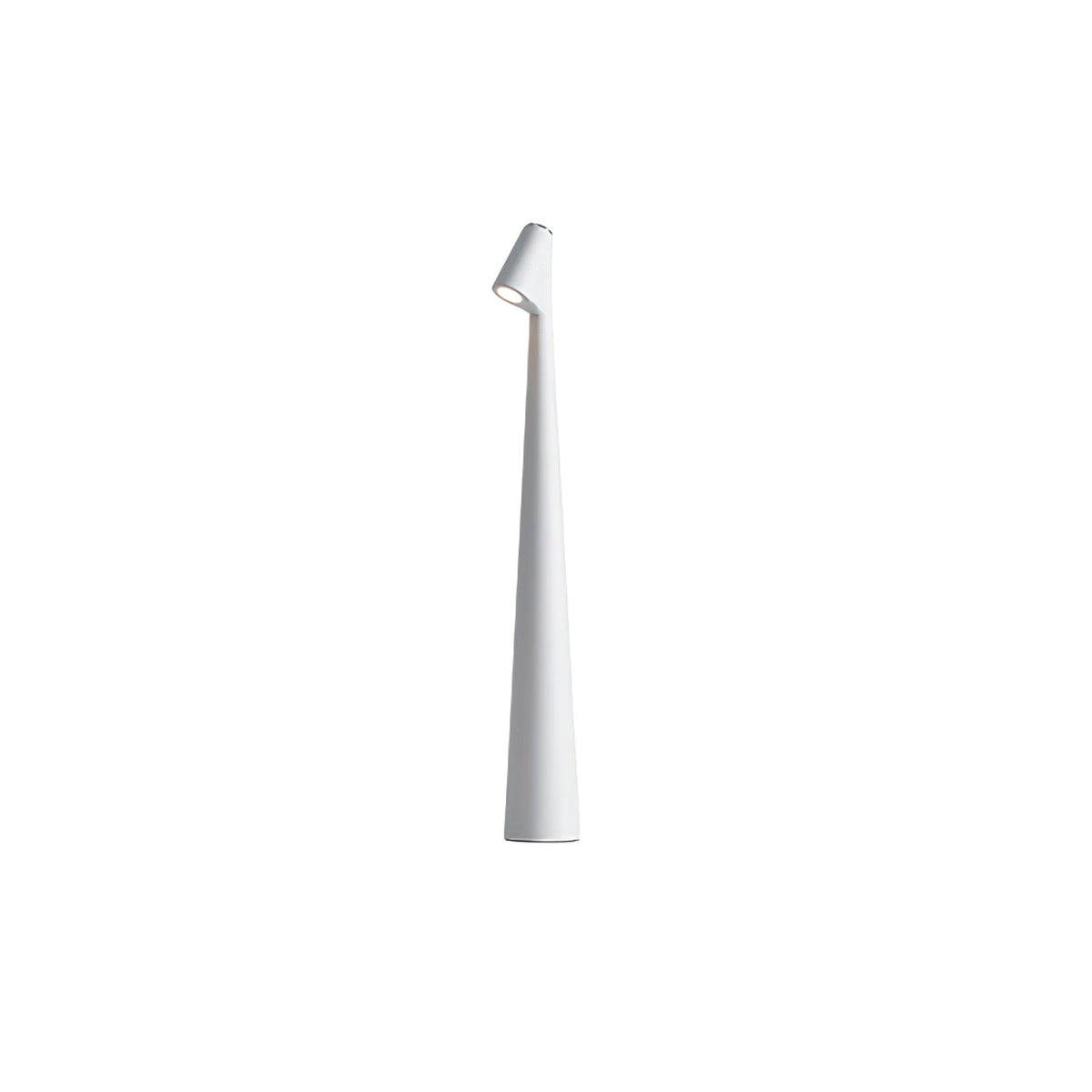 Candeeiro de mesa Nirerora minimalista em acrílico