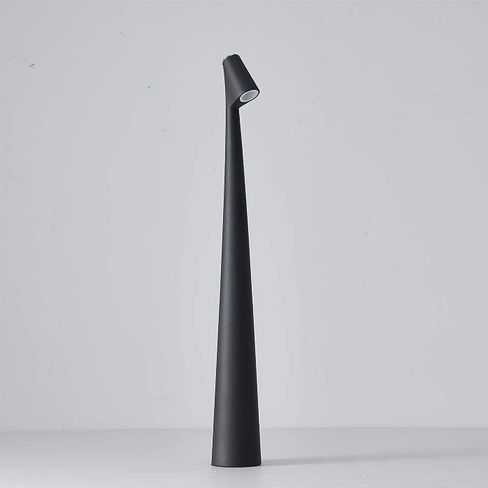 Candeeiro de mesa Nirerora minimalista em acrílico
