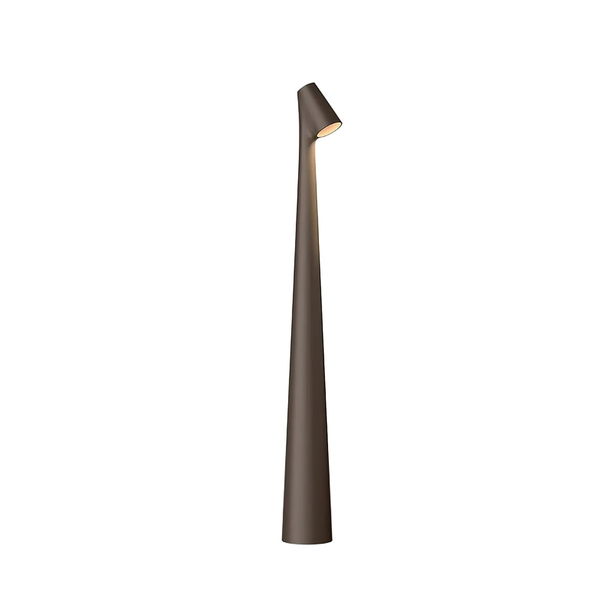 Candeeiro de mesa Nirerora minimalista em acrílico