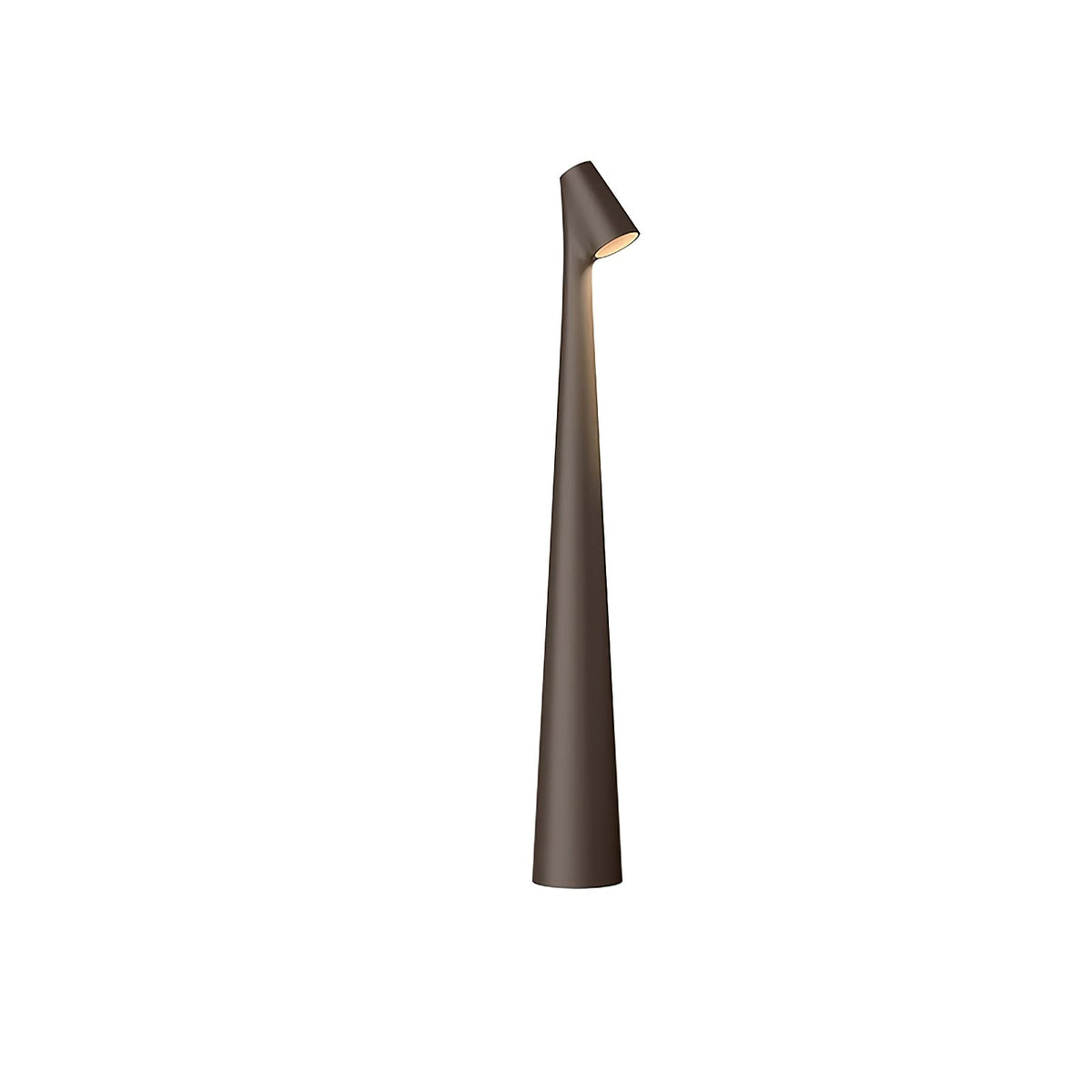 Candeeiro de mesa Nirerora minimalista em acrílico