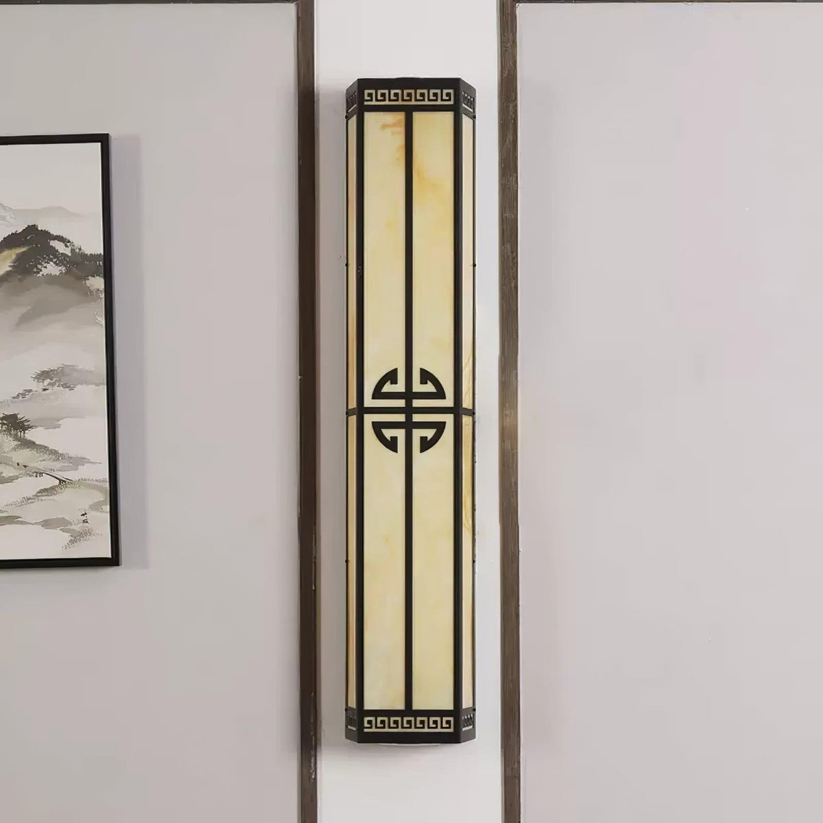Terierine vintagevägglampa