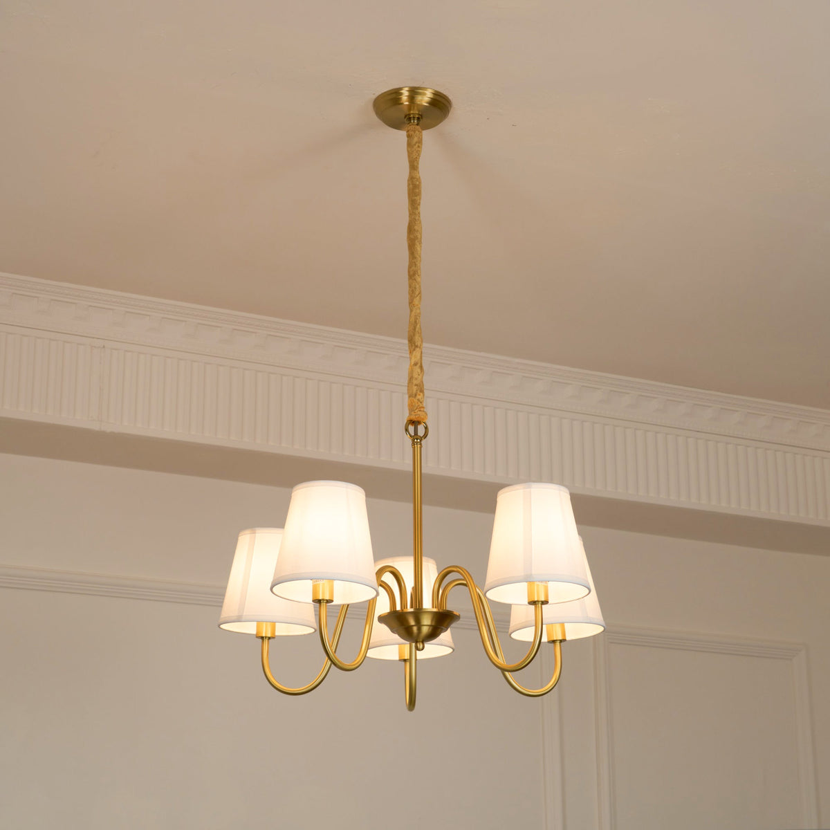 Candelabro tradicional de tecido Stacey Dalen