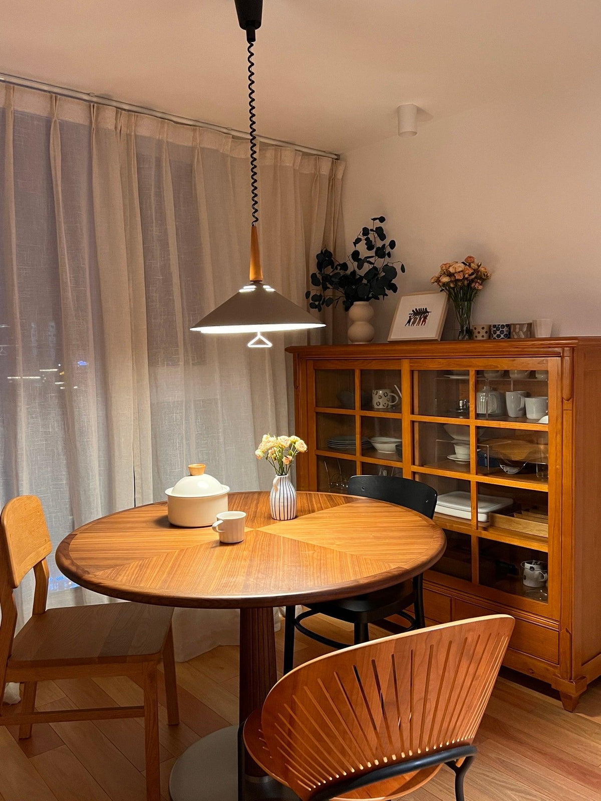 Jolvin moderne minimalistisk retro-pendellampe