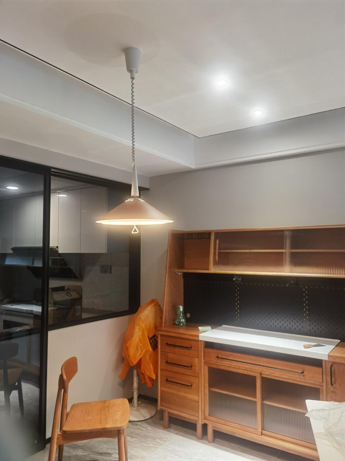 Jolvin moderne minimalistisk retro-pendellampe