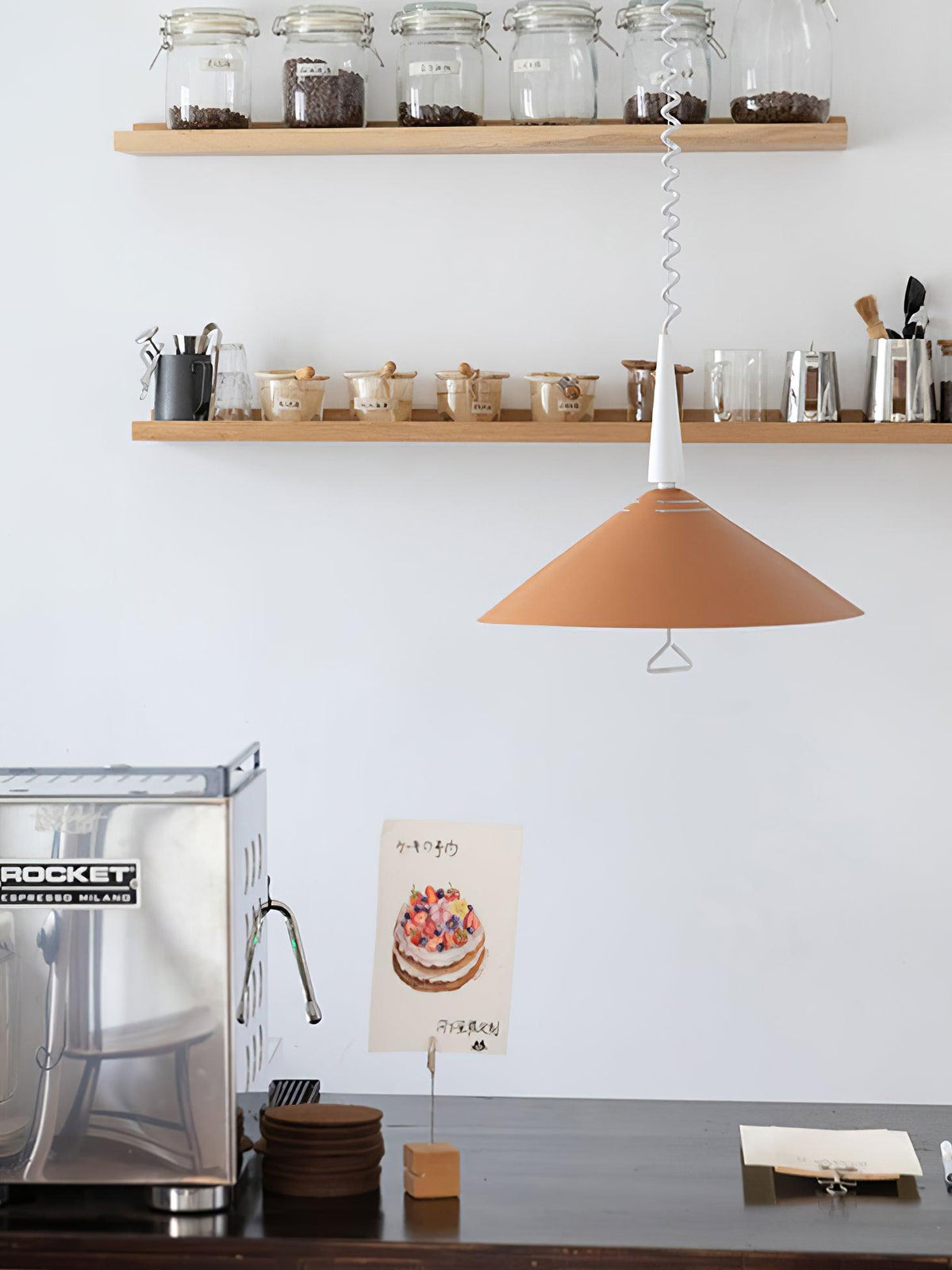 Jolvin moderne minimalistisk retro-pendellampe