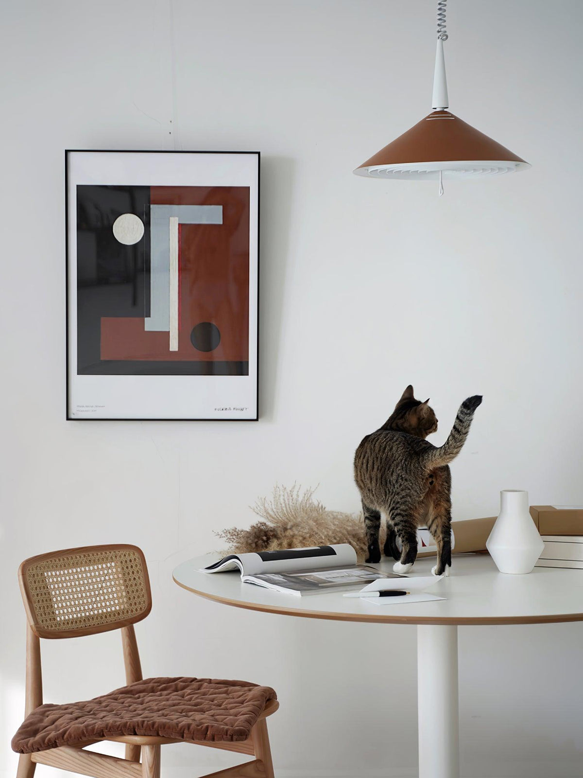 Jolvin moderne minimalistisk retro-pendellampe