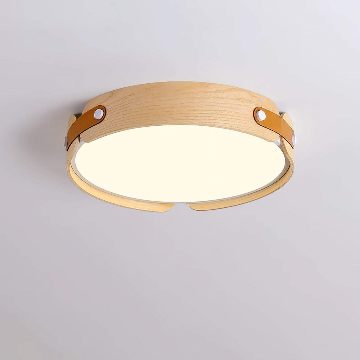 Edan moderne minimalistisk loftslampe i træ