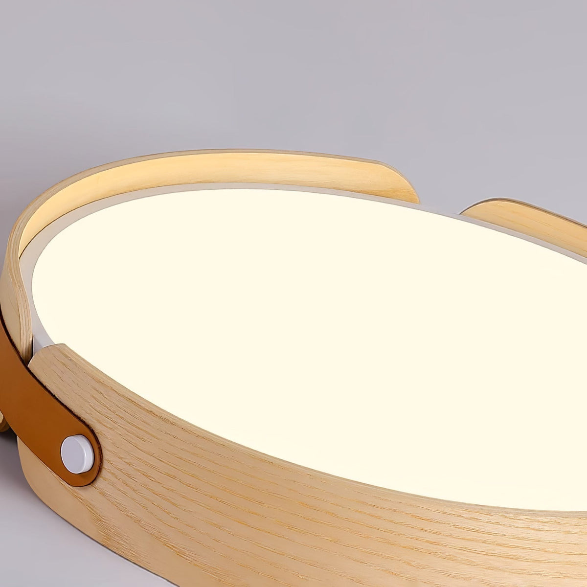 Edan moderne minimalistisk loftslampe i træ