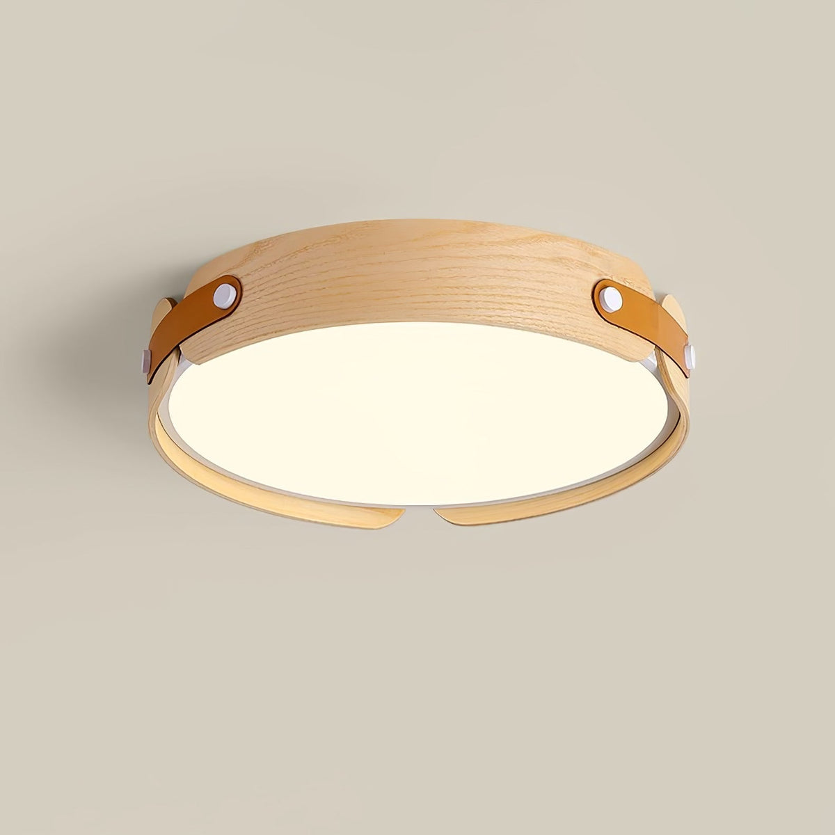 Edan moderne minimalistisk loftslampe i træ