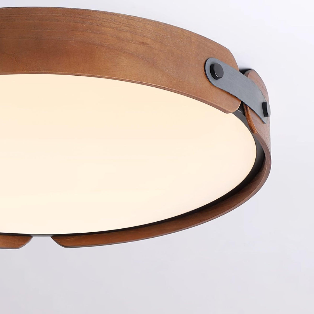 Edan moderne minimalistisk loftslampe i træ