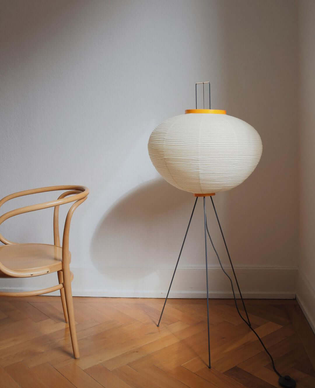 Krelix skandinavisk gulvlampe i papir