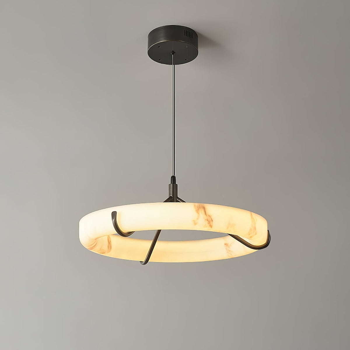Avenisora moderne alabasterpendellampe