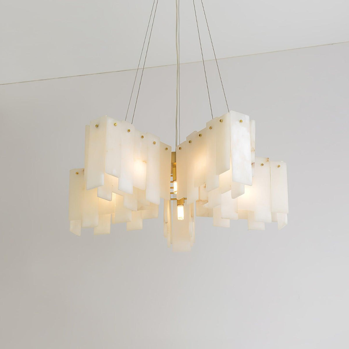 Candeeiro de teto em alabastro Vevelila