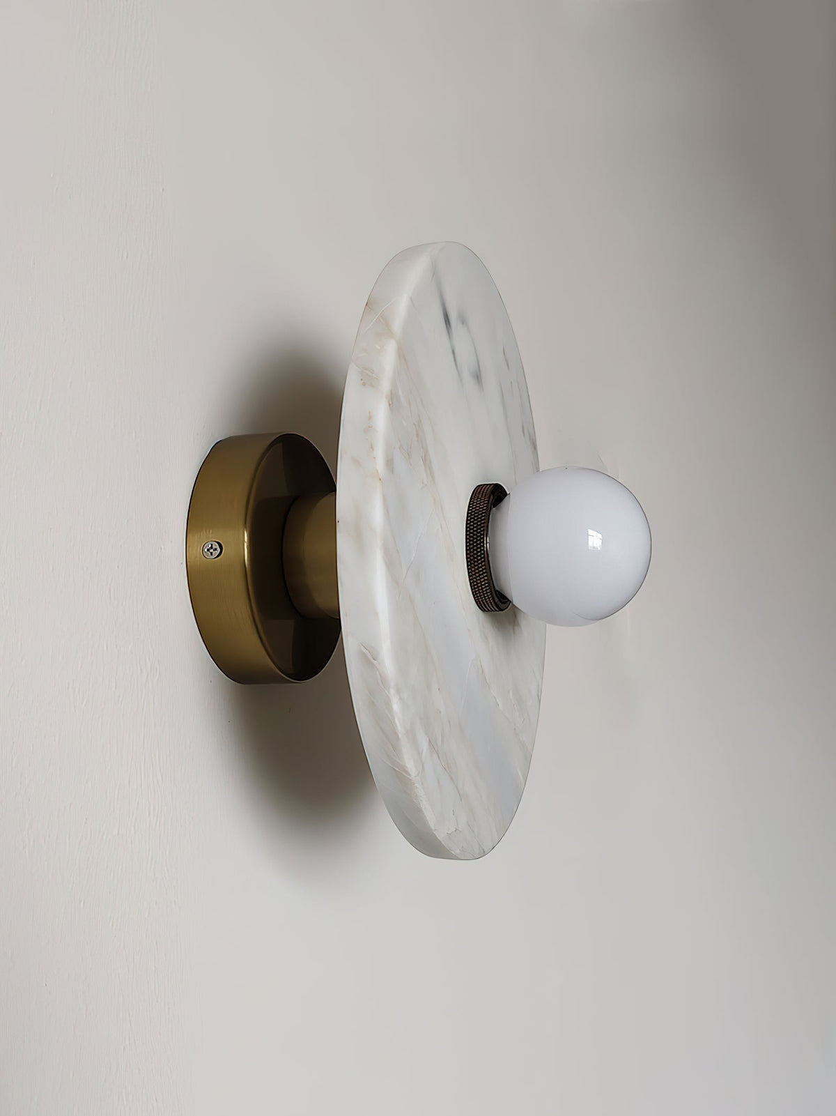 Candeeiro de parede moderno e minimalista de mármore Tinduvyn