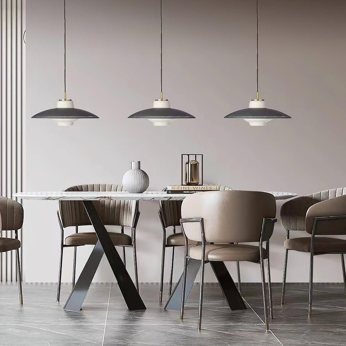 Rocan klassisk minimalistisk pendellampa