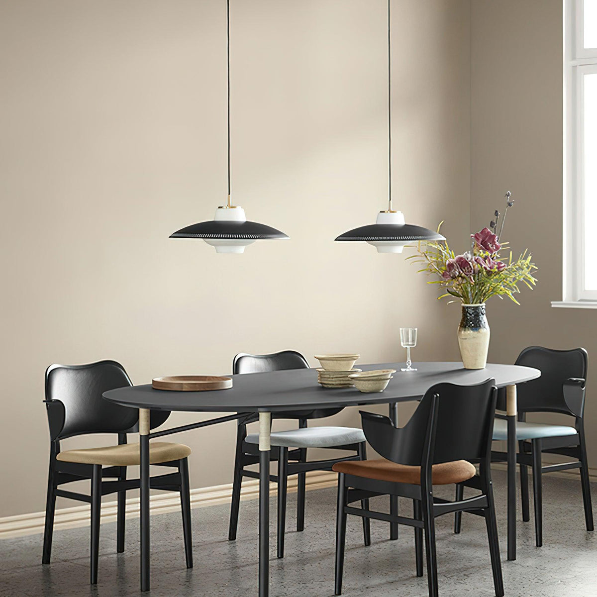 Rocan klassisk minimalistisk pendellampa