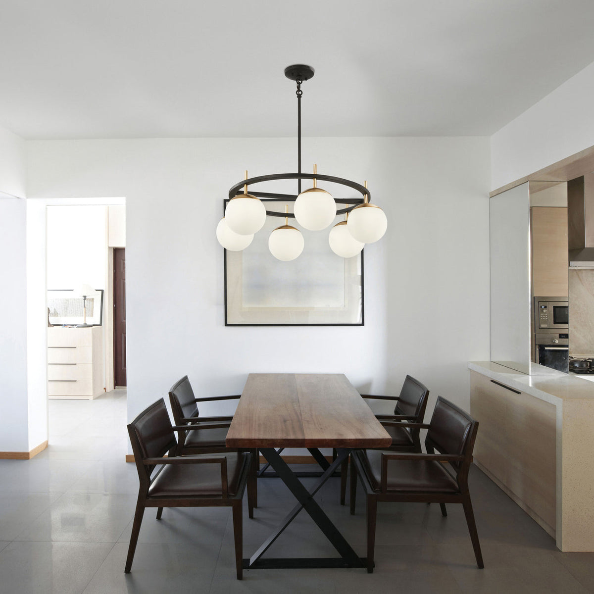 Ornuvyn modern minimalistisk glaskrona