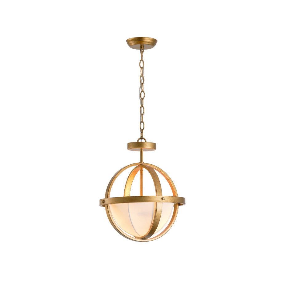 Aevuvyi modern minimalistisk taklampa i metall och tyg