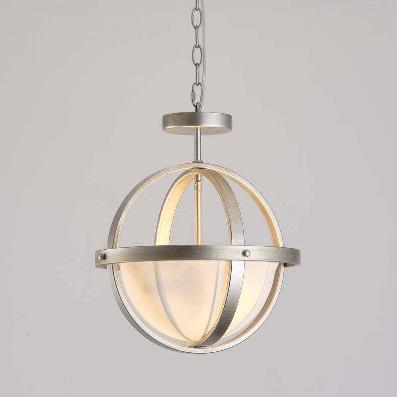 Aevuvyi modern minimalistisk taklampa i metall och tyg