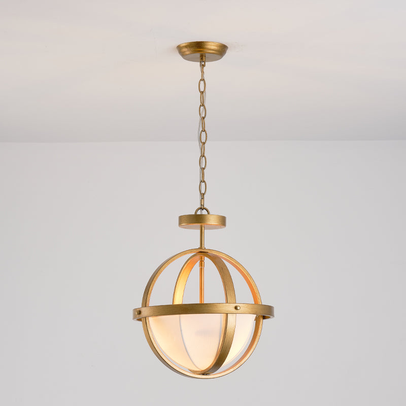Aevuvyi modern minimalistisk taklampa i metall och tyg
