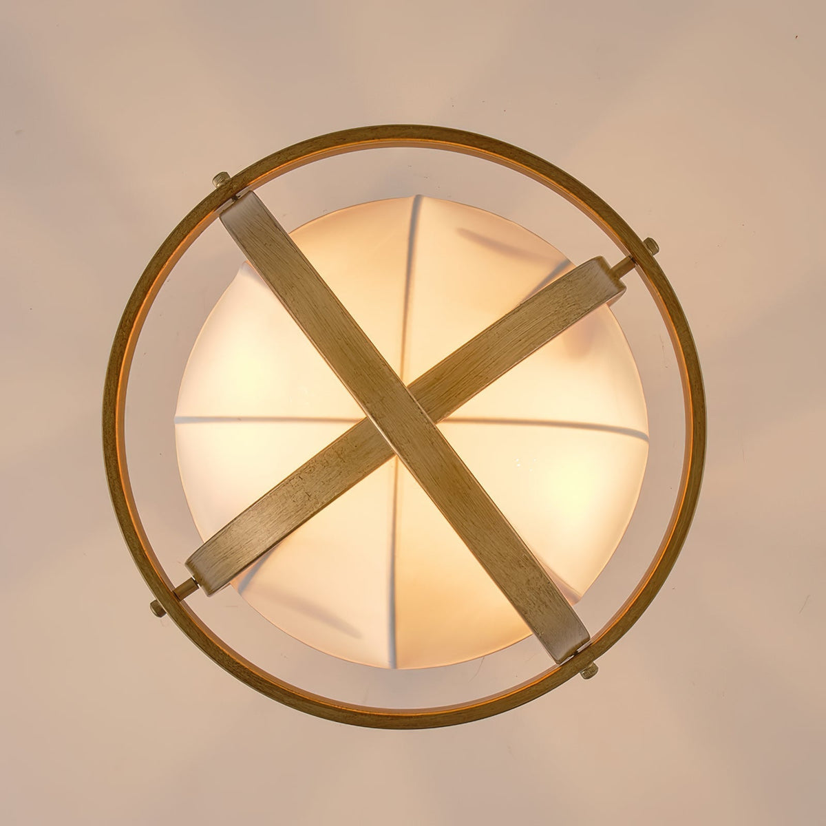 Aevuvyi modern minimalistisk taklampa i metall och tyg
