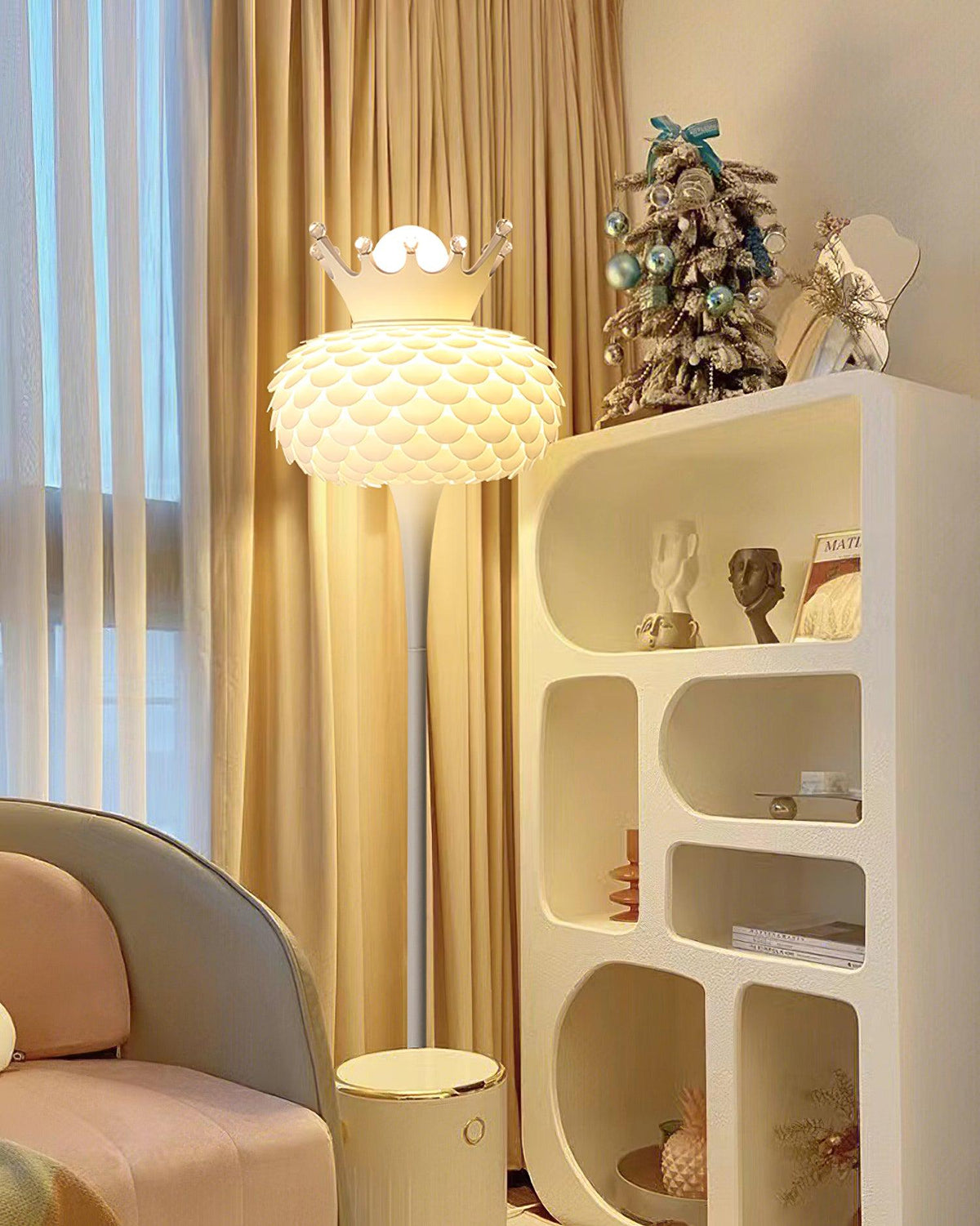 Candeeiro de pé moderno Regal em PVC
