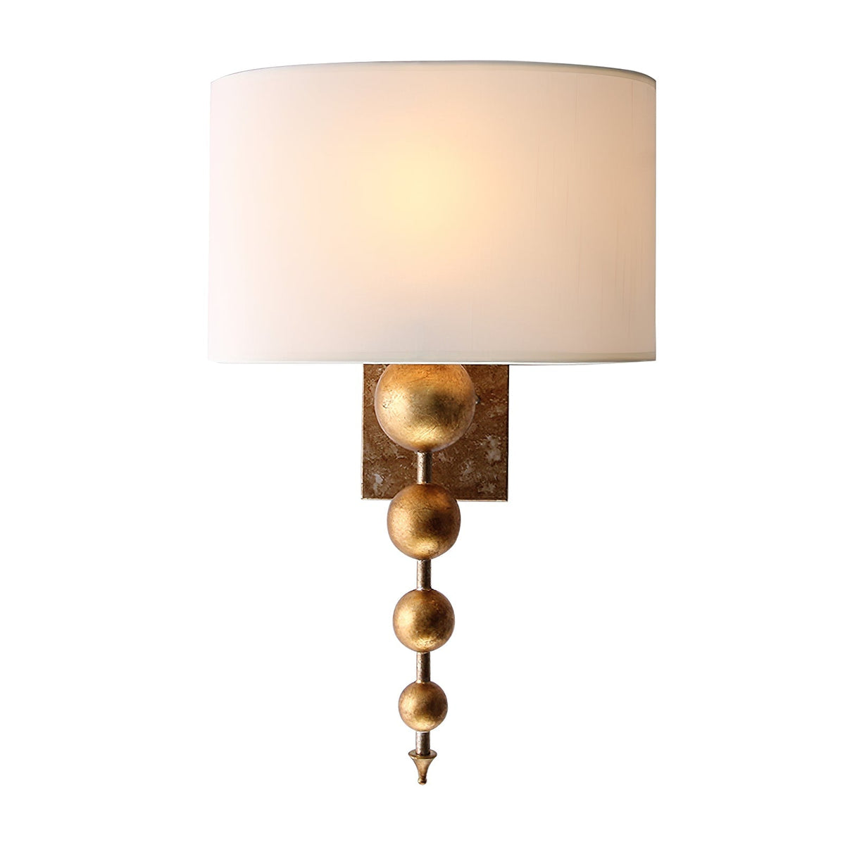 Eirikuvyn premium modern vägglampa i metall och tyg