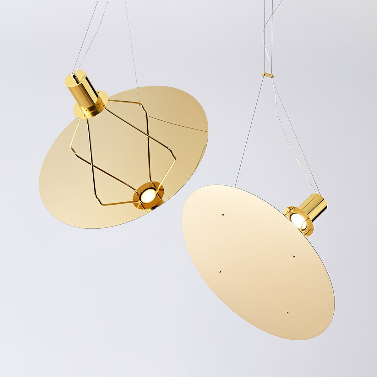Brio minimalistisk pendellampe i stål