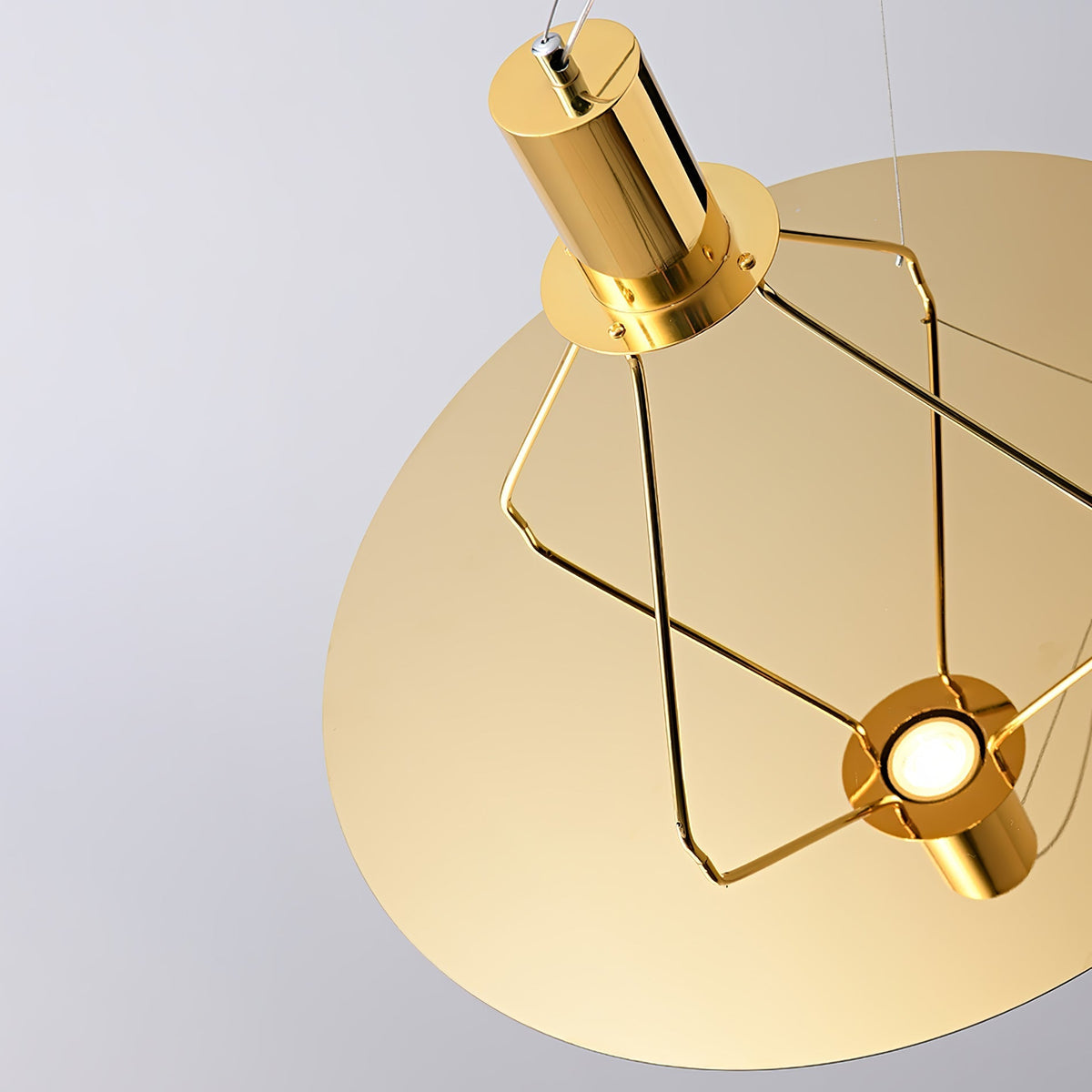 Brio minimalistisk pendellampe i stål