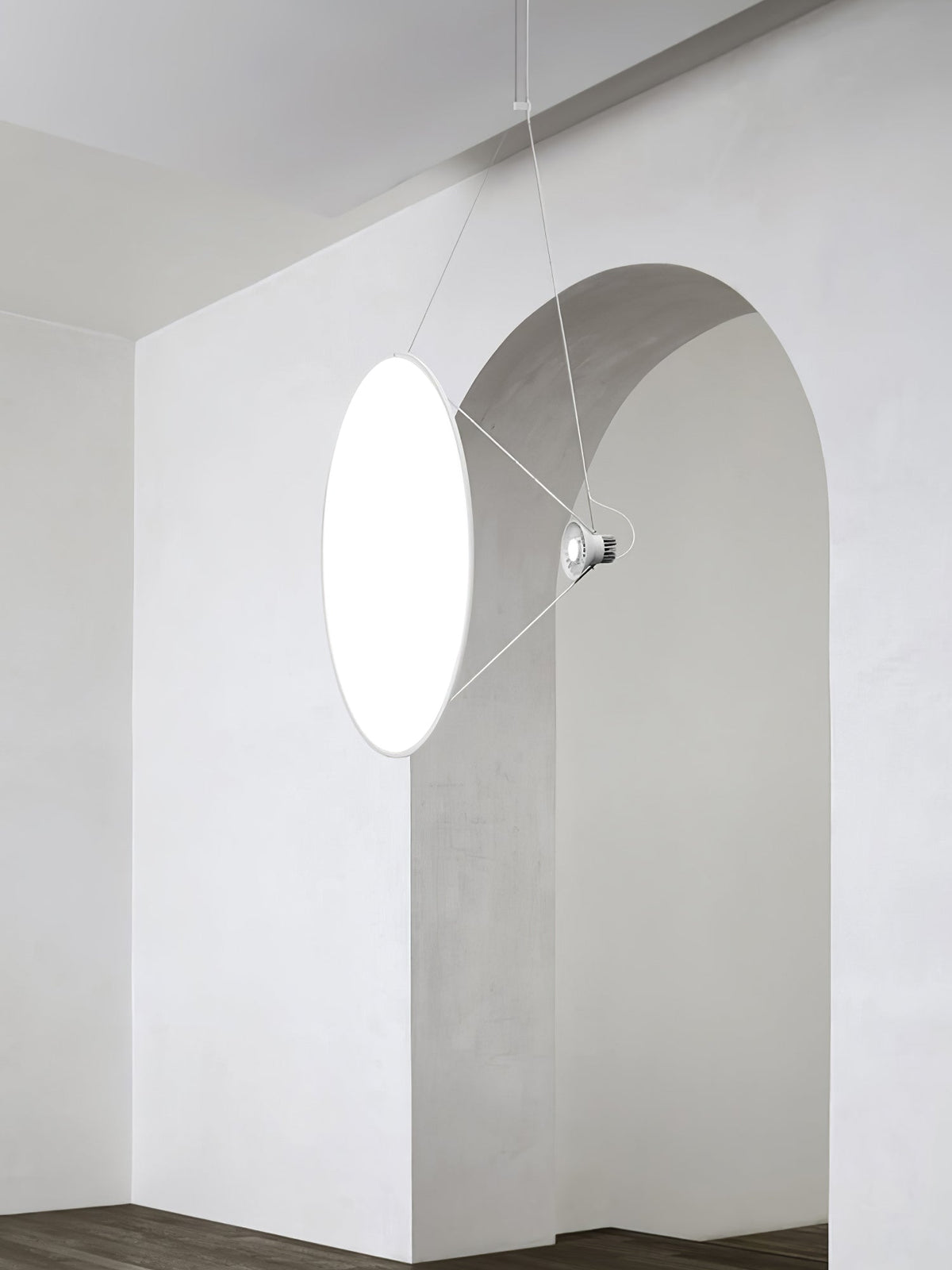 Brio minimalistisk pendellampe i stål