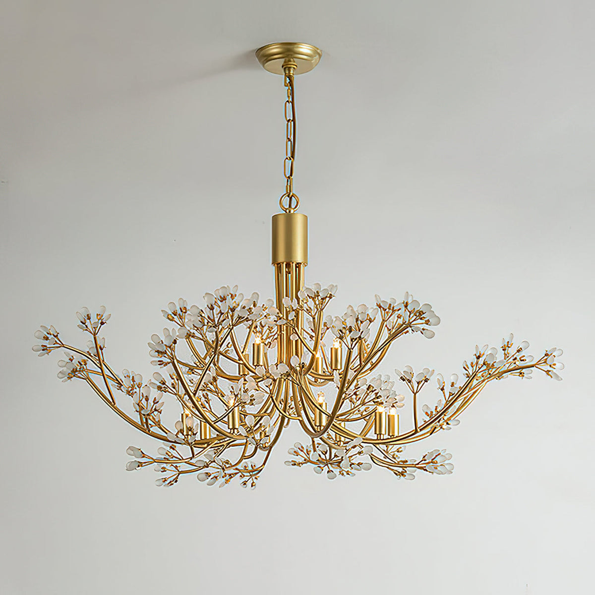 Candelabro de cristal Selalora