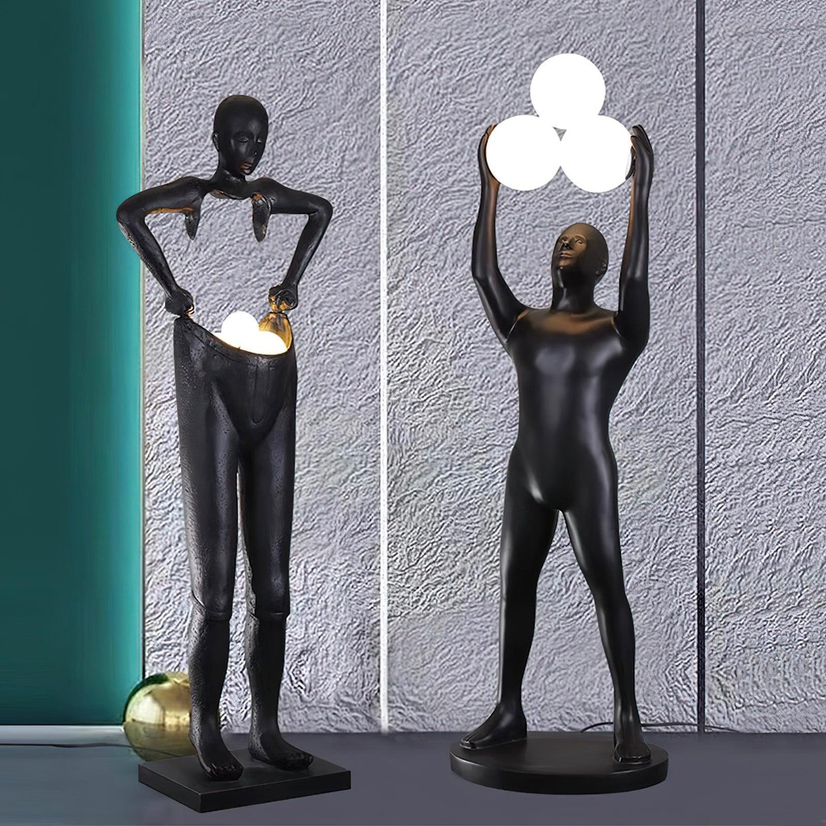 Avenoiella Statue Floor Lamp