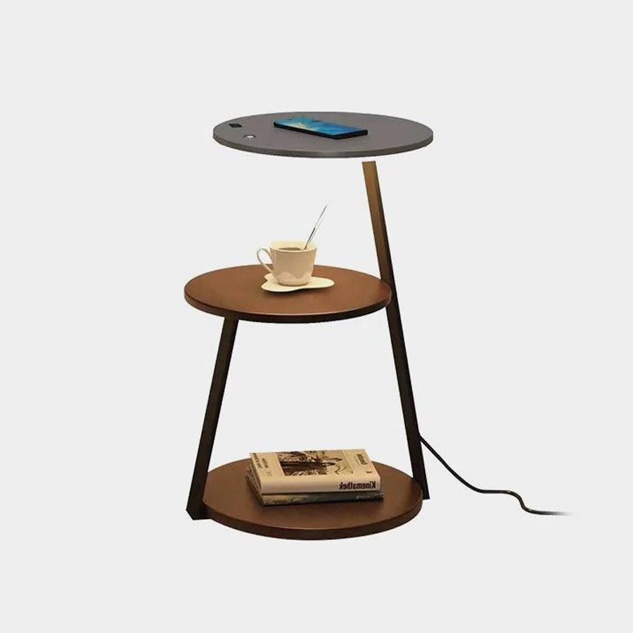 Mard moderne gulvlampe i træ