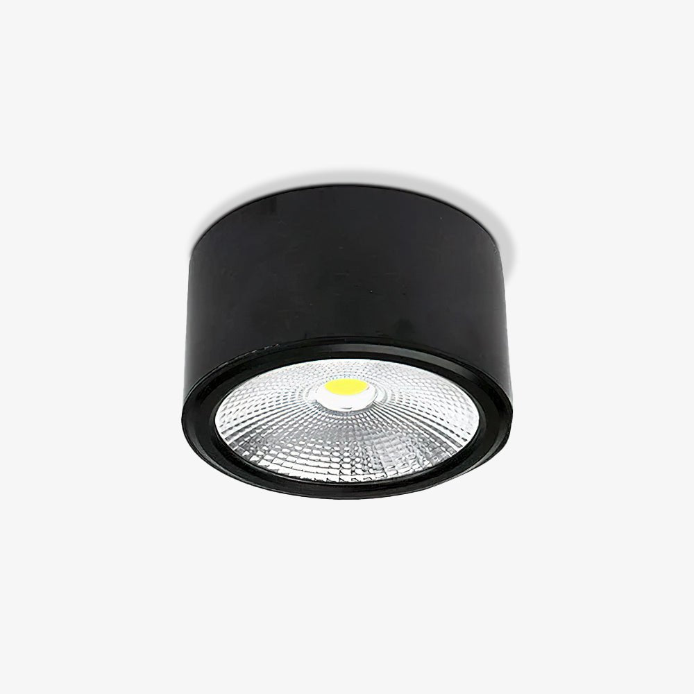 Nero klassisk loftslampe i stål