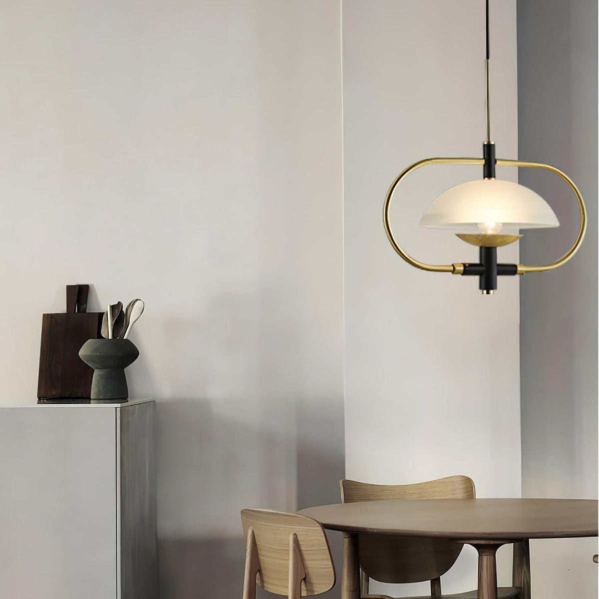 Cuvenara klassisk nordisk kunstglaspendel