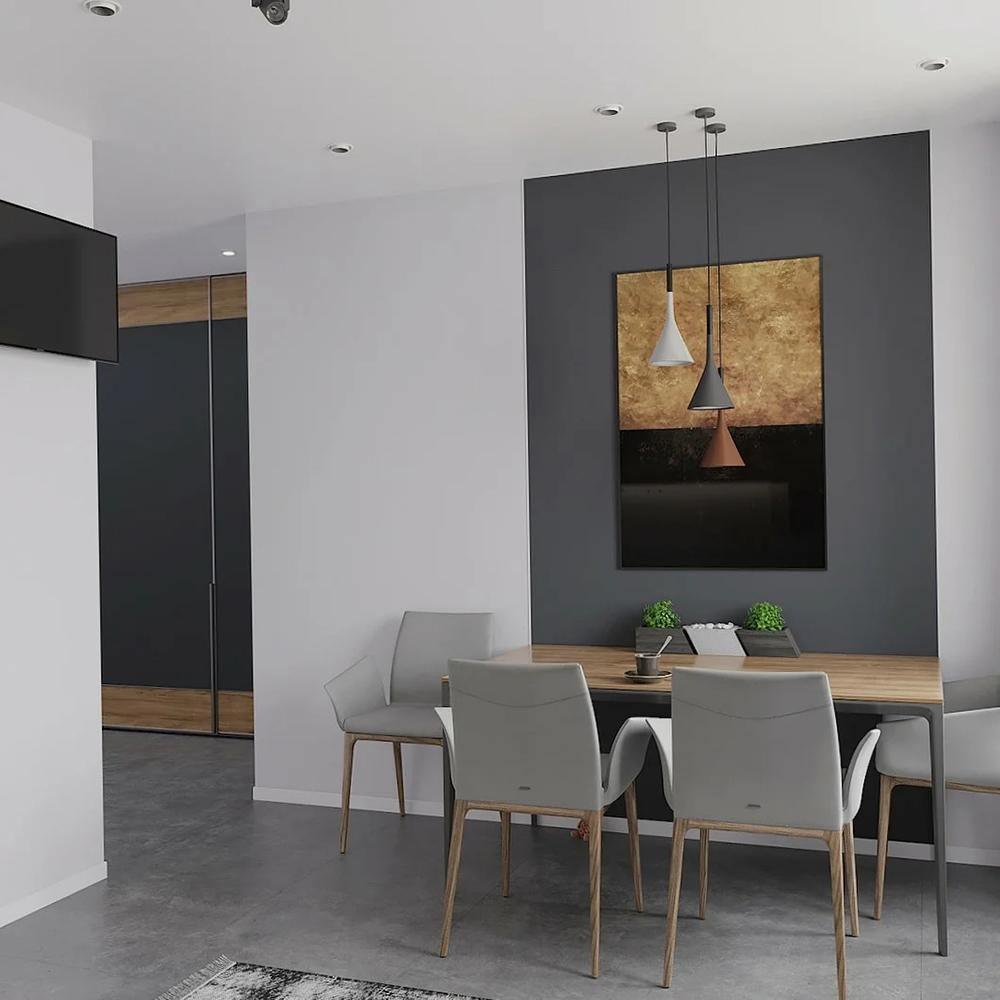 Veyloth konisk pendellampe i beton