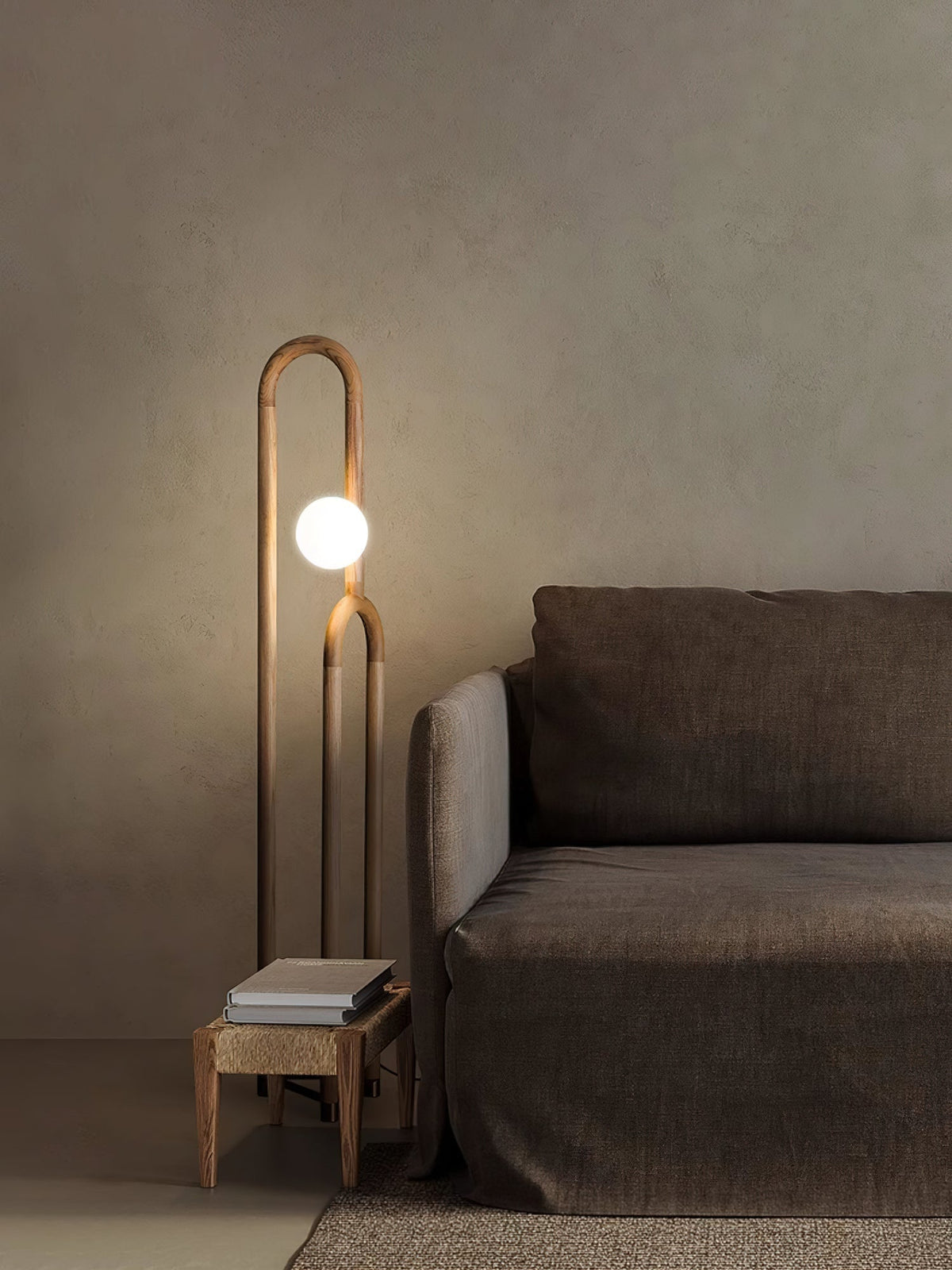 Veraear golvlampa i art déco-stil