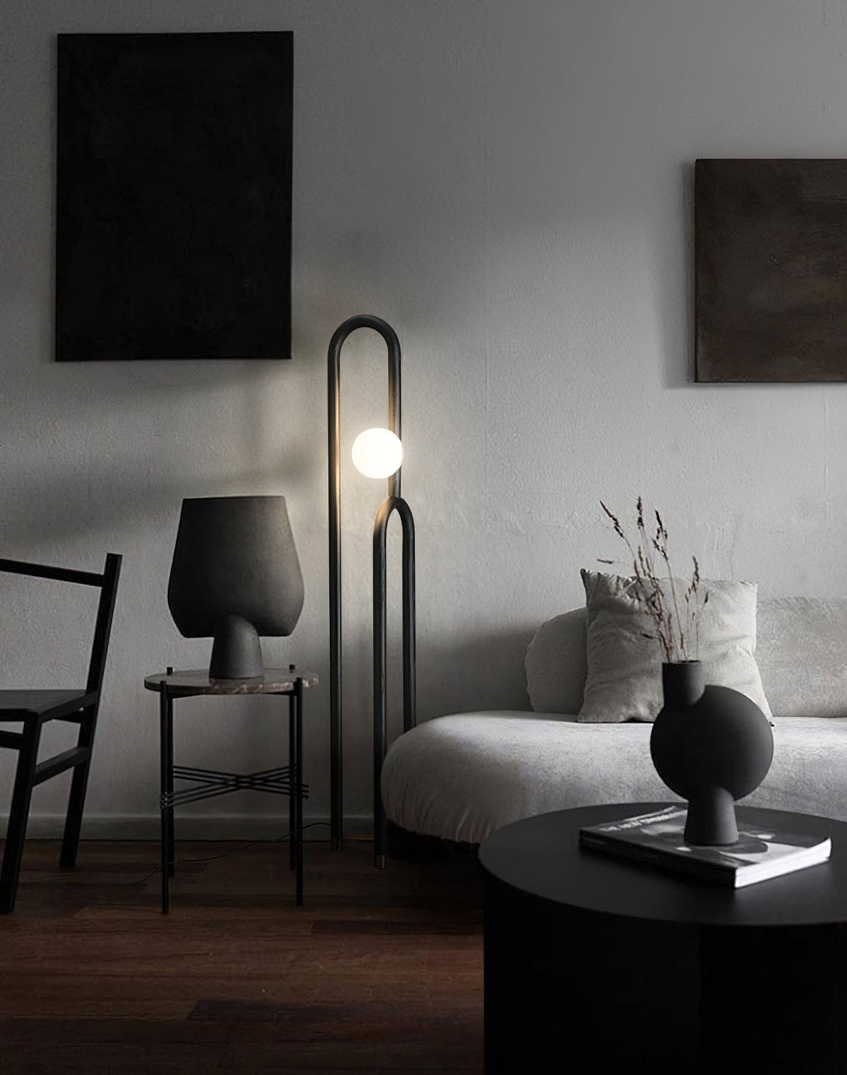 Veraear golvlampa i art déco-stil