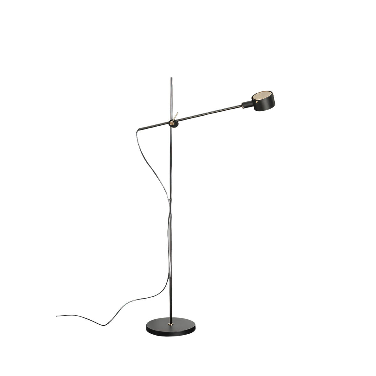 Arclen golvlampa med justerbar arm