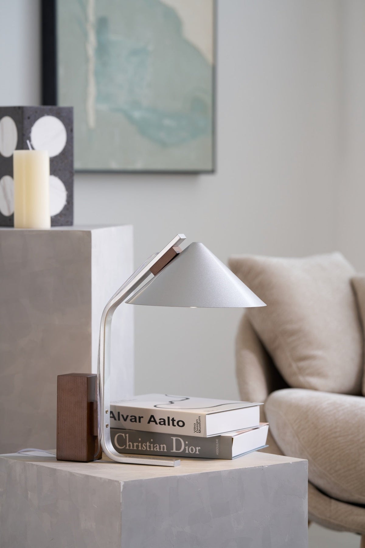 Ireld moderne bordlampe
