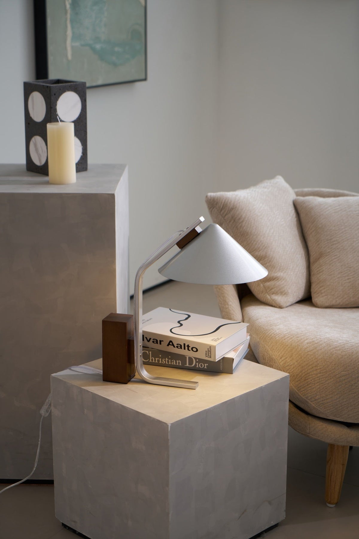 Ireld moderne bordlampe