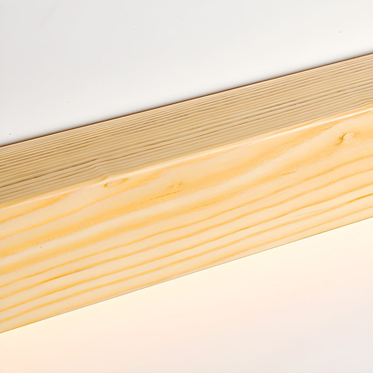 Elvivine lineær, minimalistisk LED-væglampe i træ