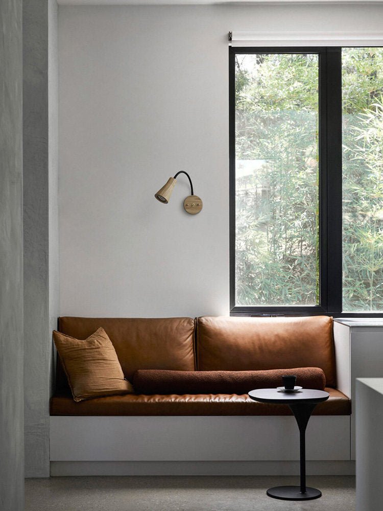 Bramwell Wood Wall Light