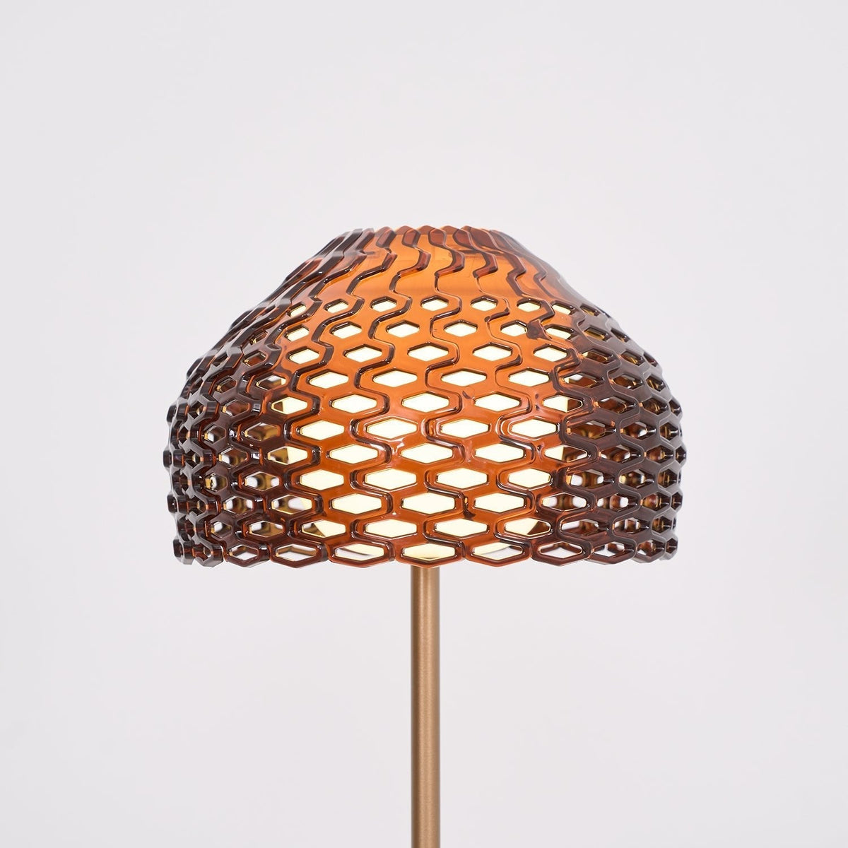 Vintace industriell bordslampa i plast
