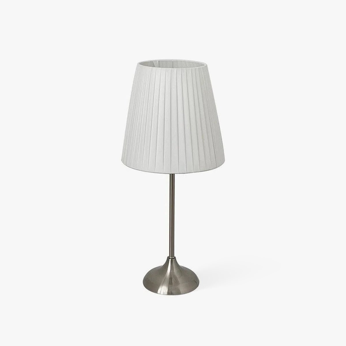 Simplicity plisseret bordlampe i stof