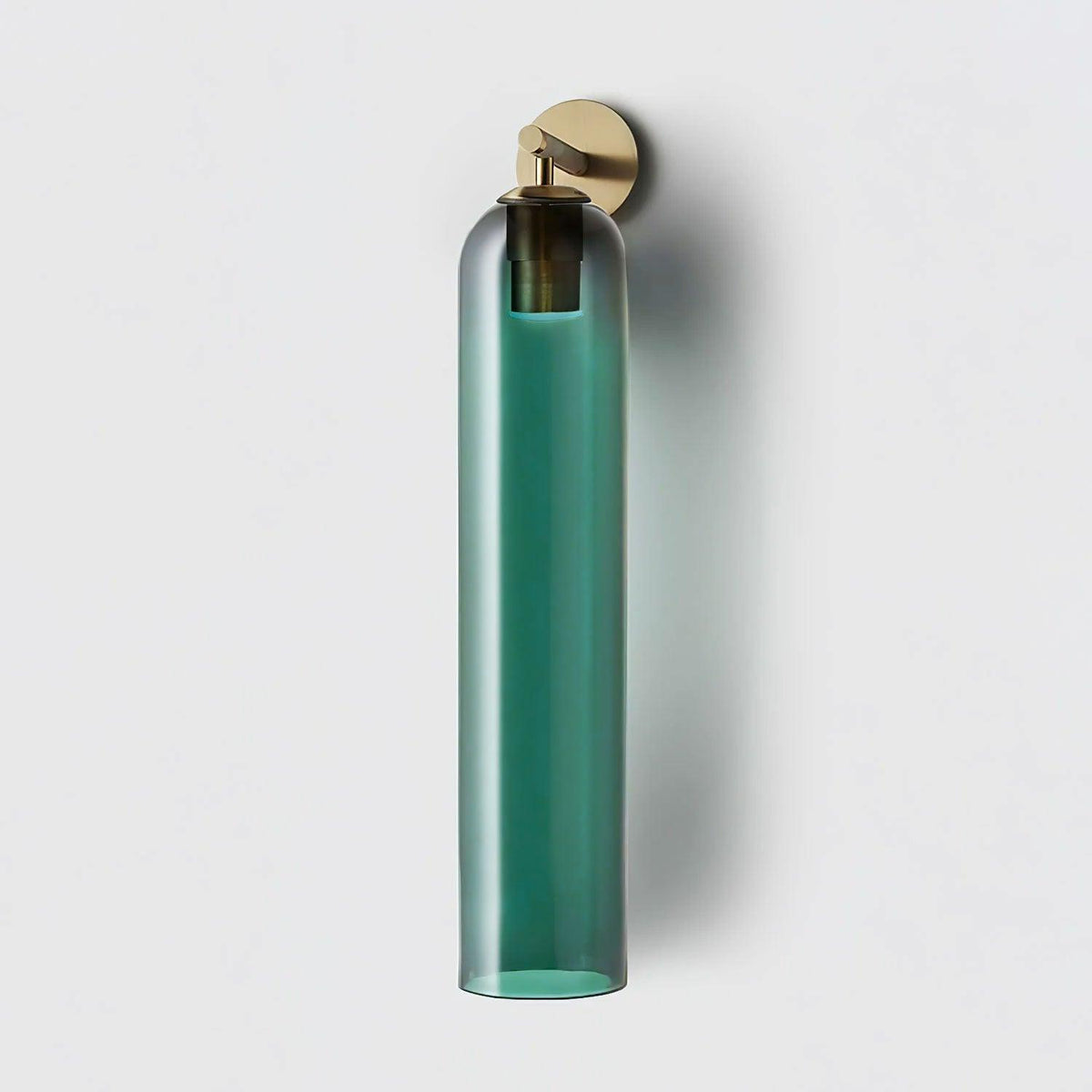 June cylindrisk indendørs væglampe i glas