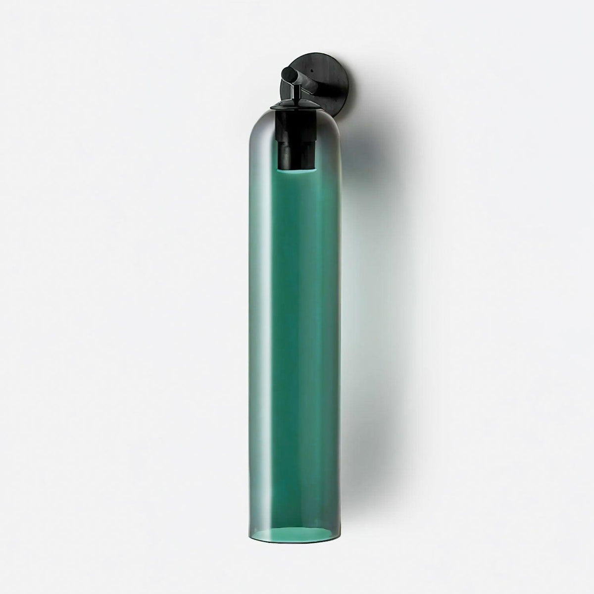 June cylindrisk indendørs væglampe i glas