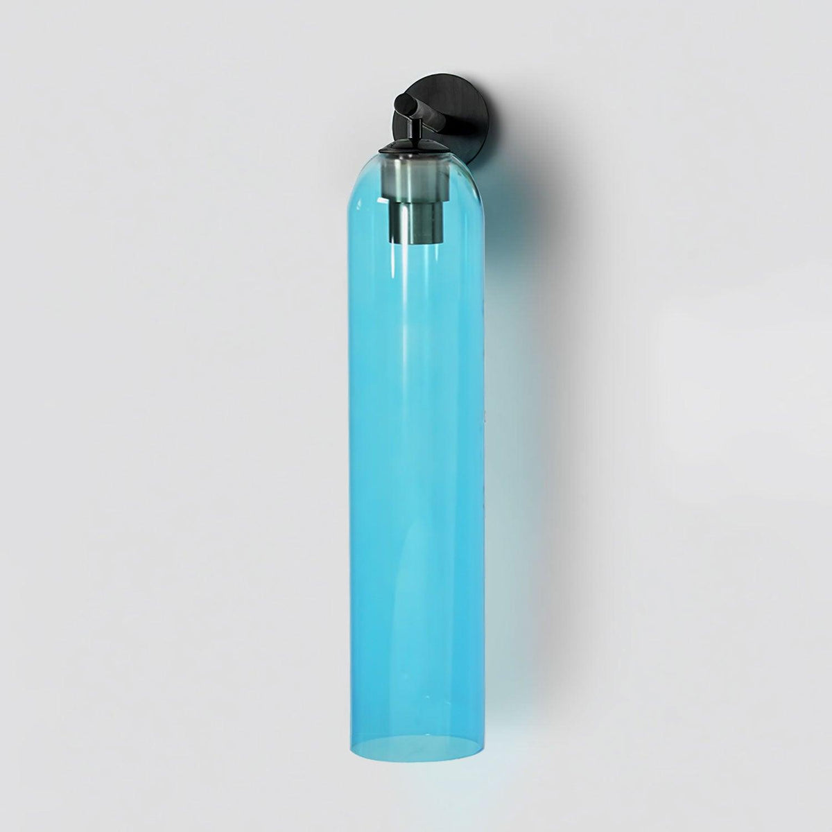 June cylindrisk indendørs væglampe i glas