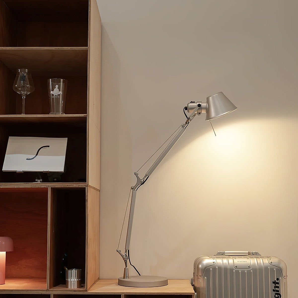 Vaskyl-bordlampe
